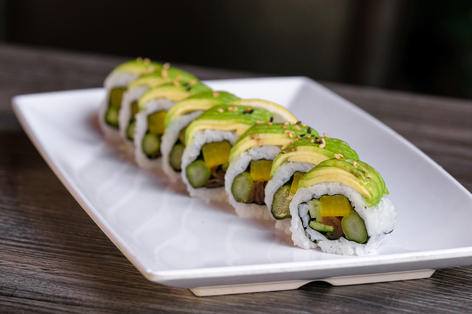 Order San Diego Veggie Roll food online from Nozomi 2 Sushi And Bbq store, La Jolla on bringmethat.com