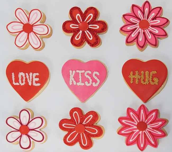 Order 6-pack Valentine's Cookie Bundle food online from Carlo's Bakery store, Bloomington on bringmethat.com