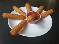 Order Mozzarella Sticks food online from Randy's Pizza store, Durham on bringmethat.com