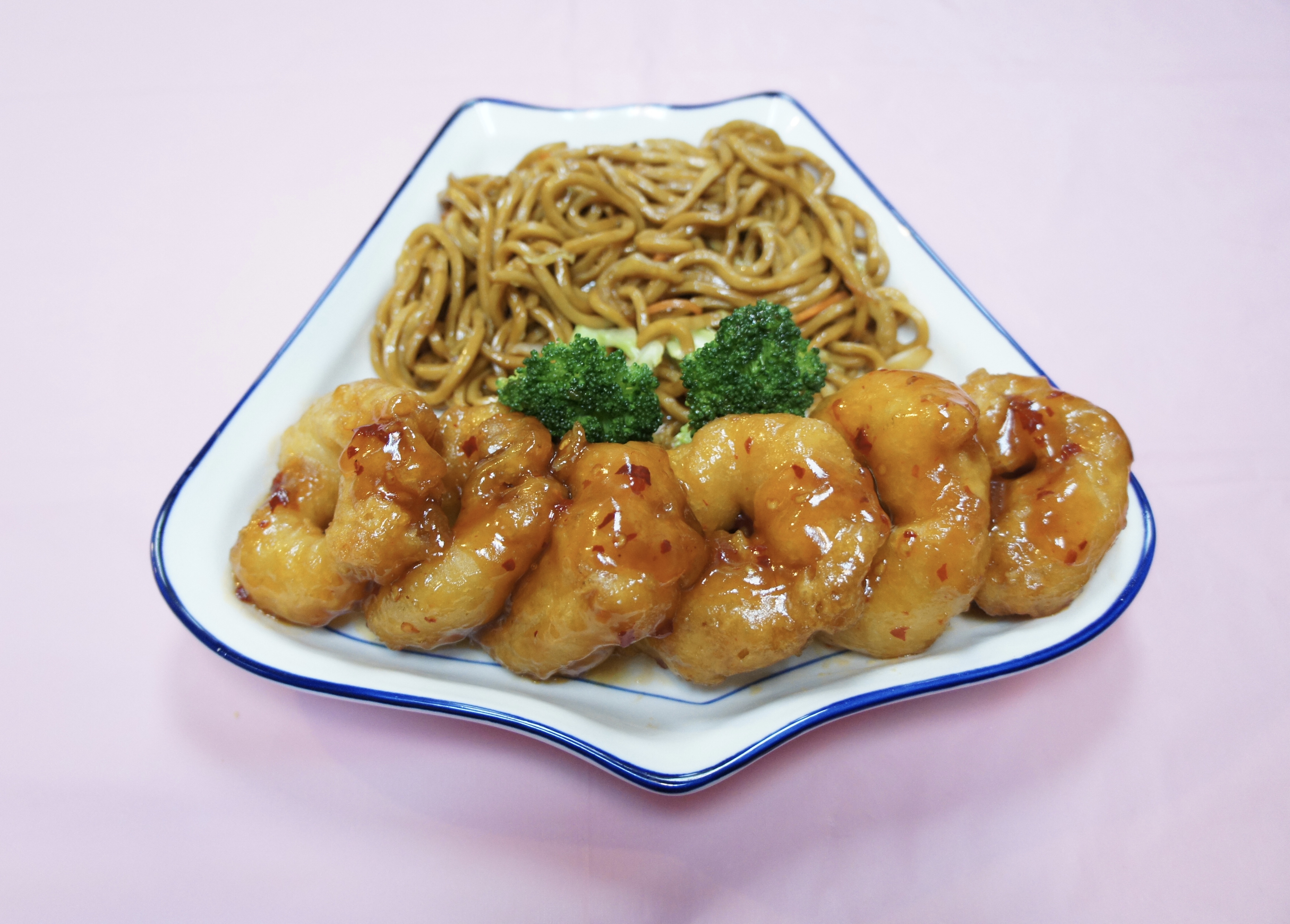 Order General Shrimp with Lo Mein food online from Zhengs China Express store, Randallstown on bringmethat.com