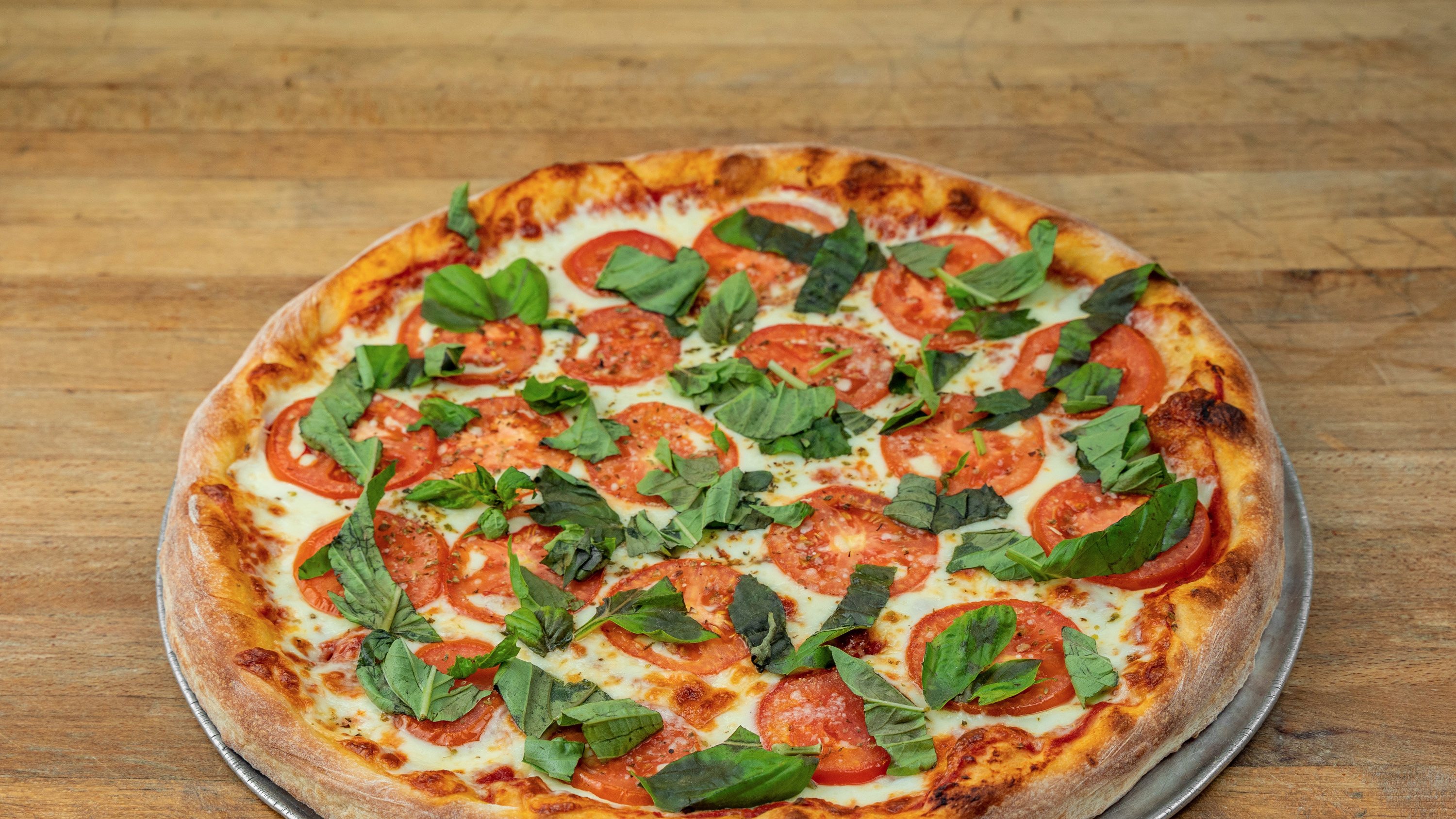 Order Margherita Pizza Large/XL food online from Toto's Pizzeria & Restaurant store, Belmont on bringmethat.com