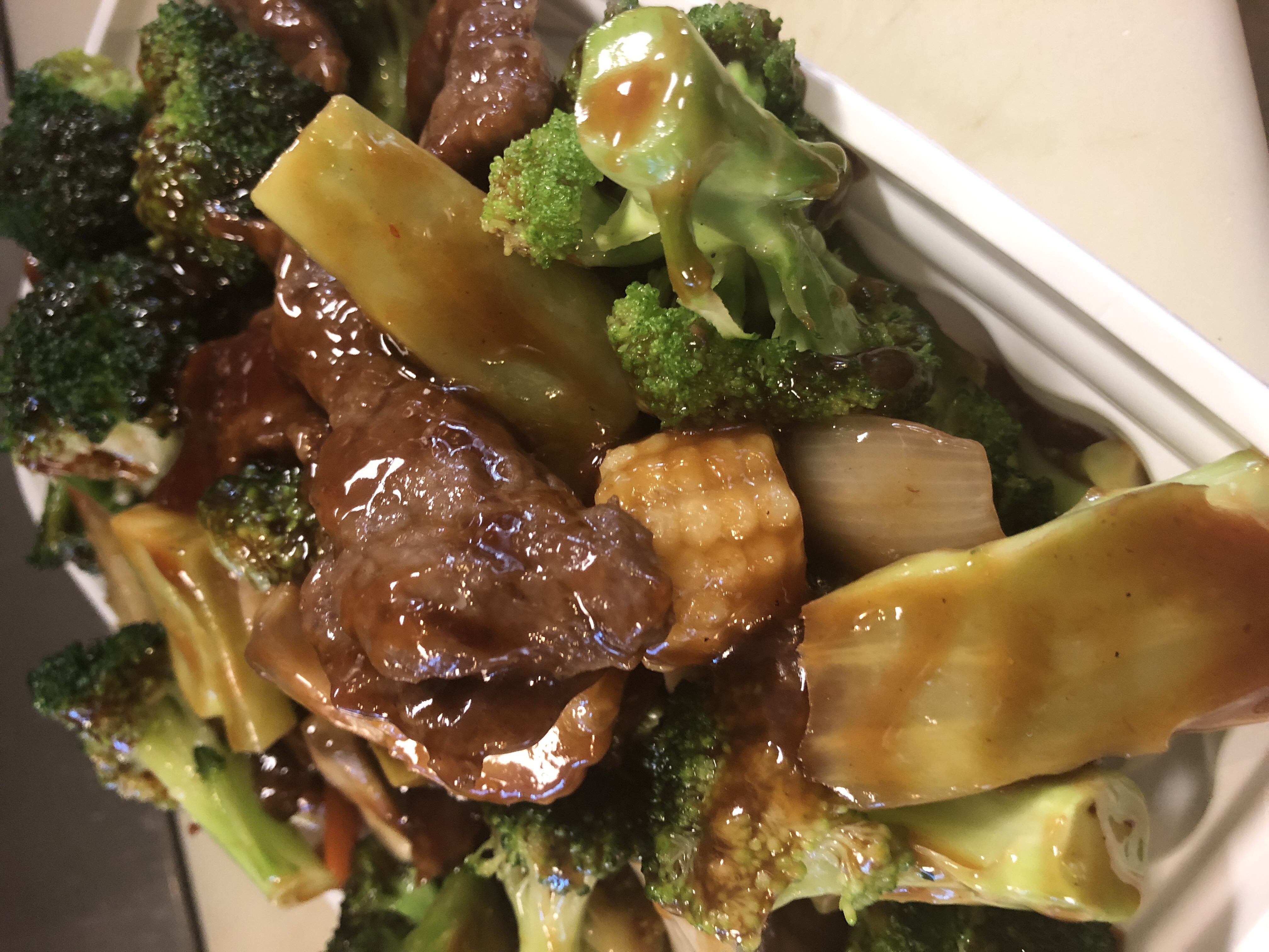 Order 52. Quart of Beef with Mixed Vegetables food online from CHINA JOY 81 store, Jacksonville on bringmethat.com