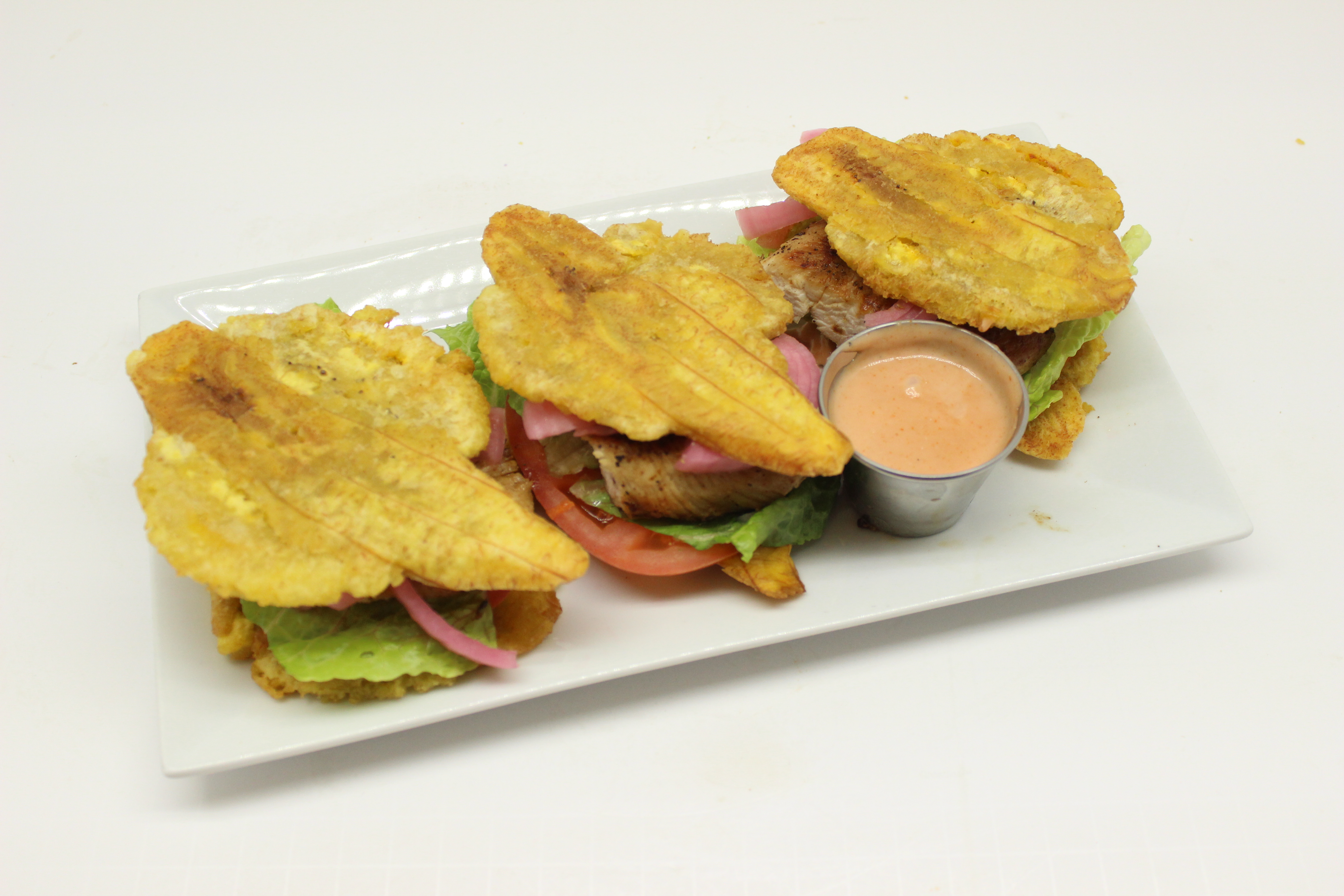Order CHICKEN SLIDERS (CRIOLLO) food online from Dimension Latin Grill store, Philadelphia on bringmethat.com