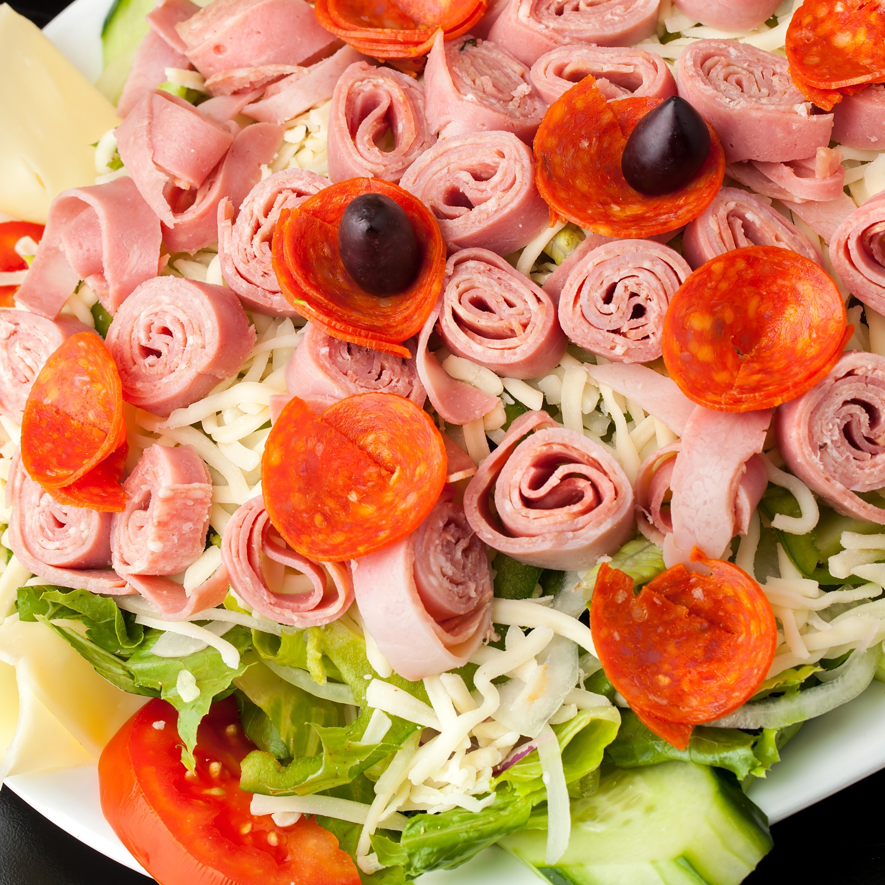 Order Chef Salad food online from West Bank Gourmet Deli store, New York on bringmethat.com