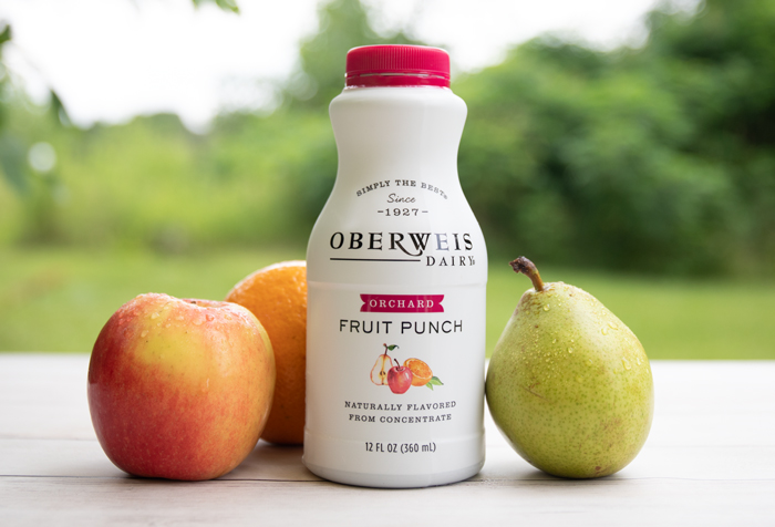 Order Oberweis Fruit Punch food online from Oberweis Dairy store, Mokena on bringmethat.com