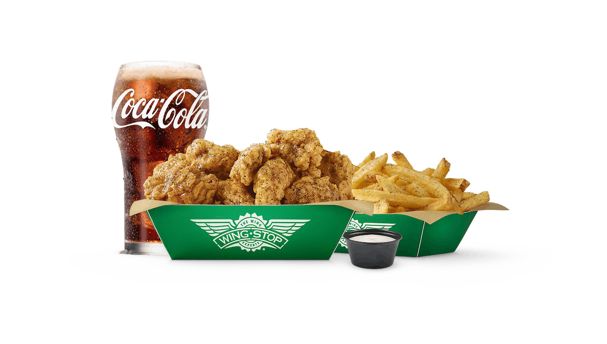 Order Large 10 pc Wing Combo food online from WingStop - Clifton store, Clifton on bringmethat.com