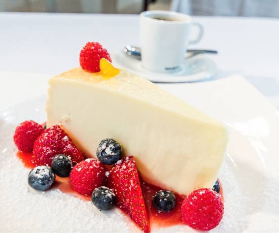 Order Cheesecake with berries food online from Chima Steakhouse store, Philadelphia on bringmethat.com