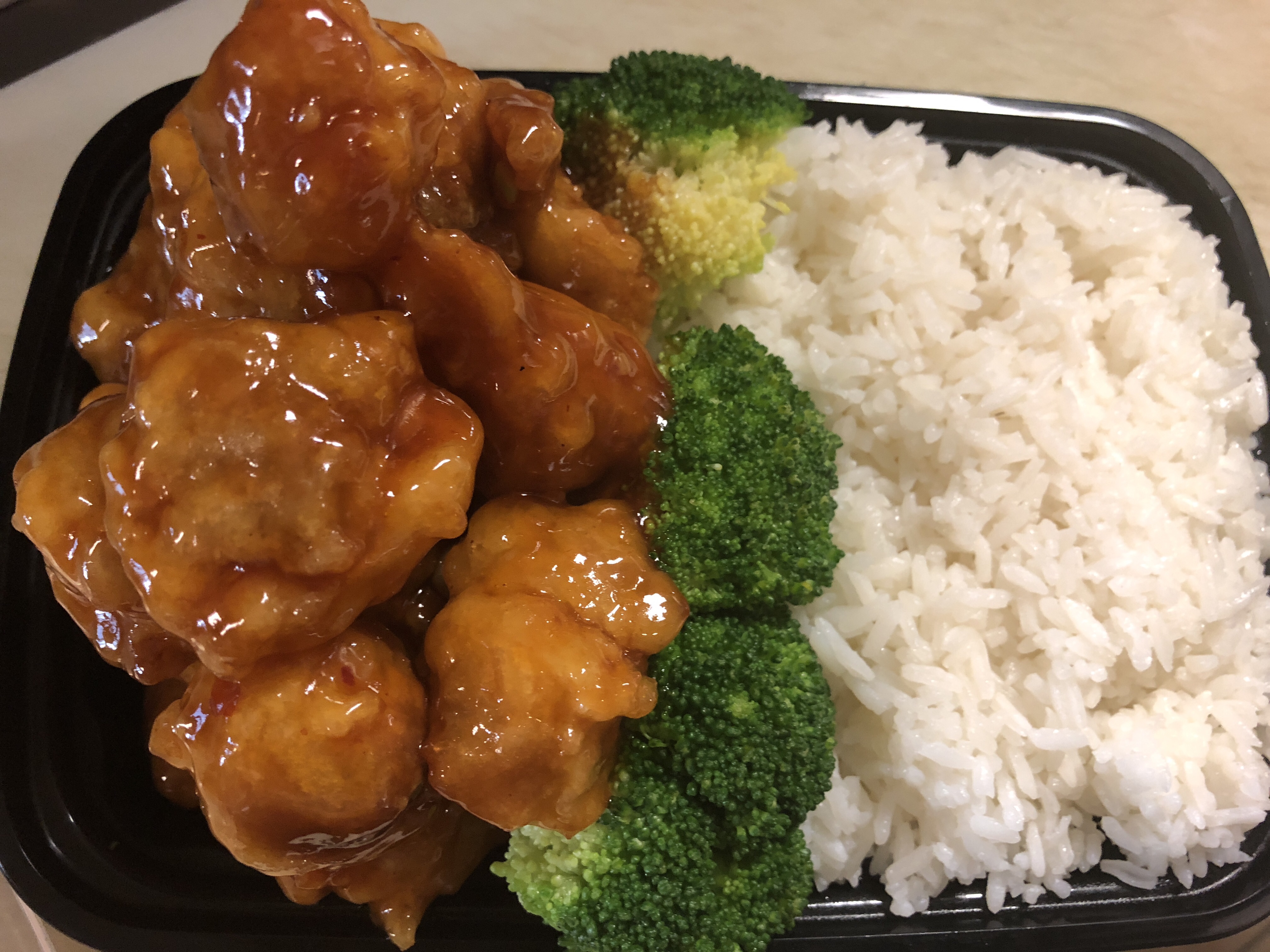 Order 8. General Tso's Chicken Combination food online from China Joy Restaurant store, Jacksonville on bringmethat.com