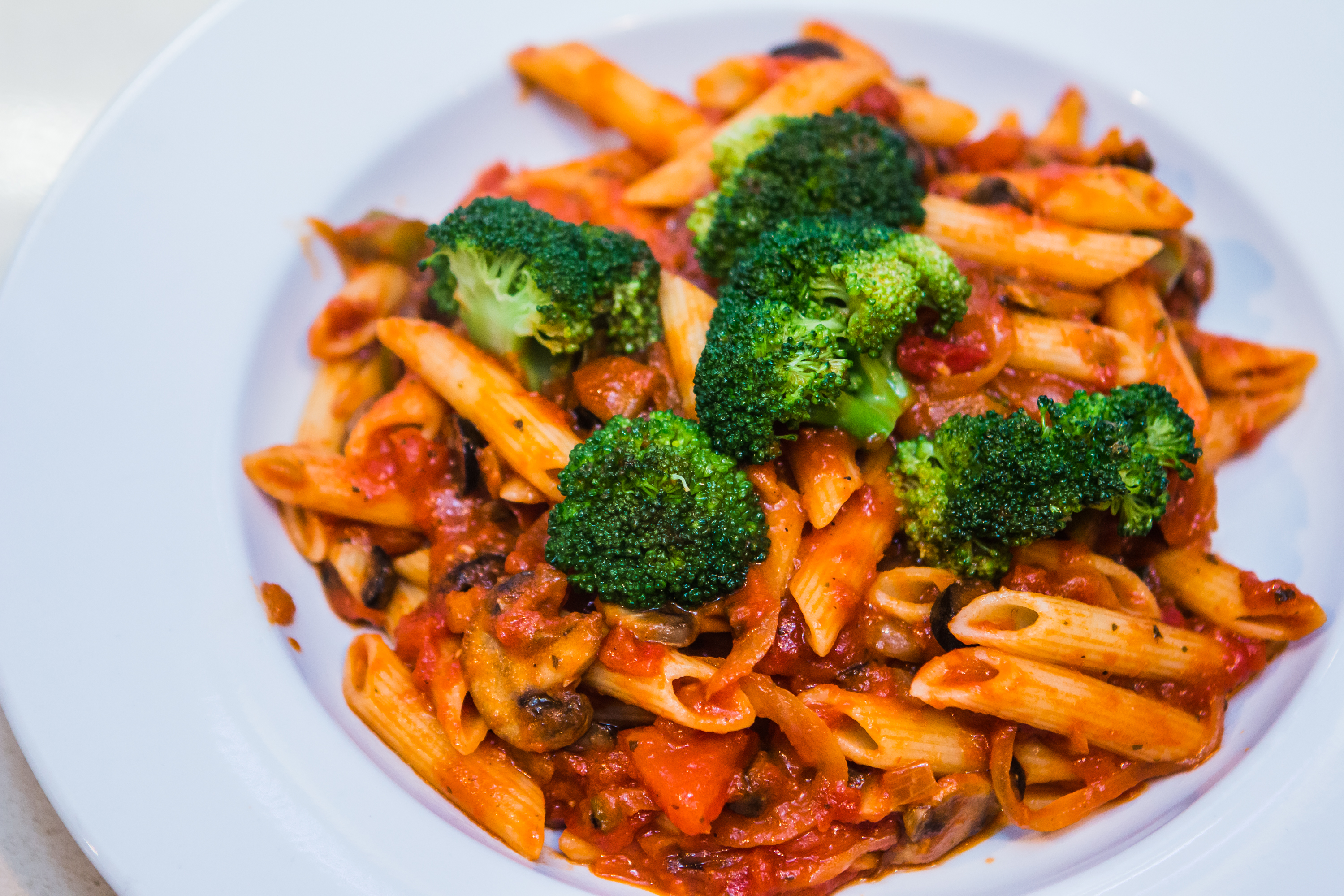 Order Penne Primavera food online from Panini Pizza & Italian Kitchen store, West Hollywood on bringmethat.com