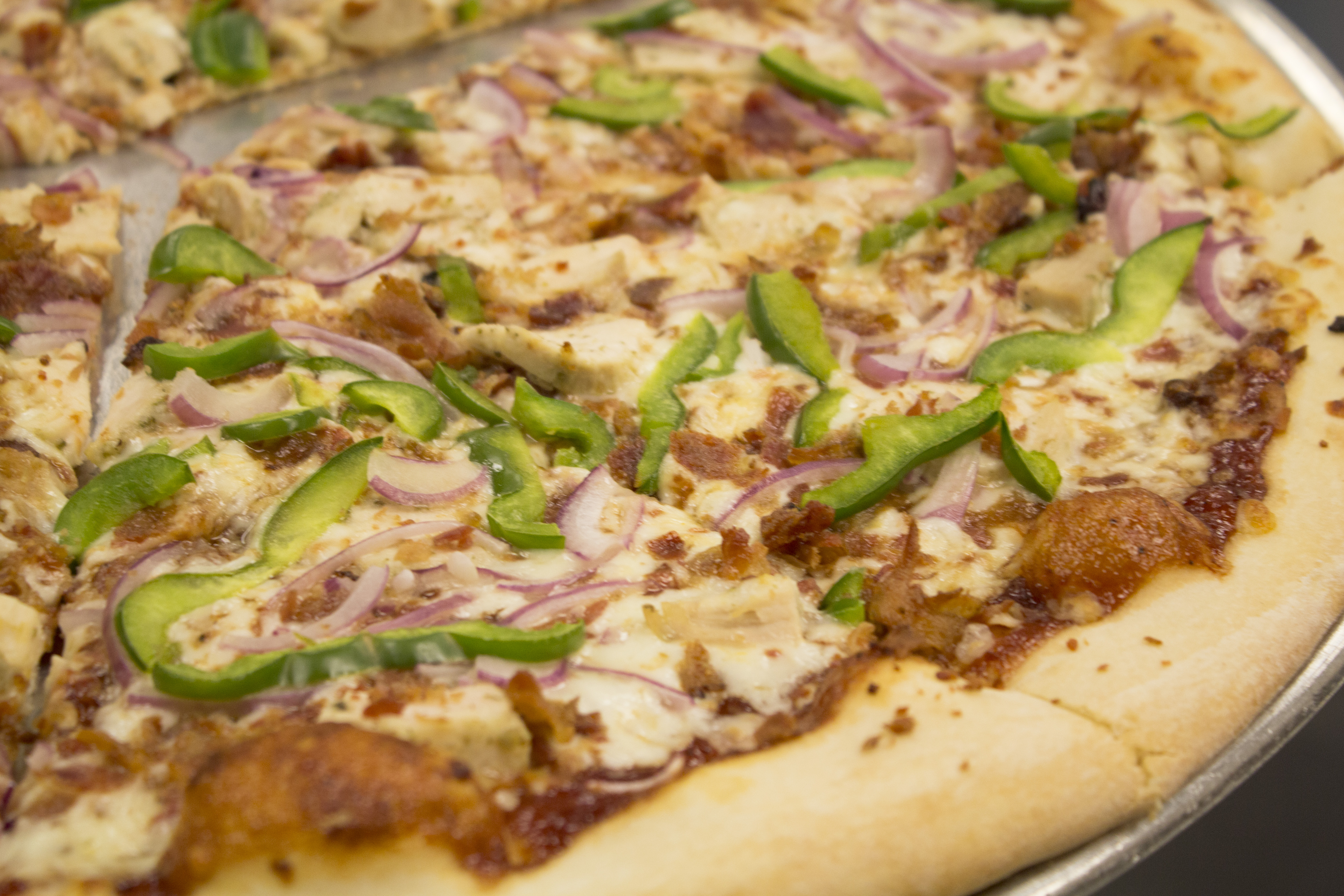 Order BBQ Chicken Pizza food online from The Roman Candle Pizzeria store, Middleton on bringmethat.com