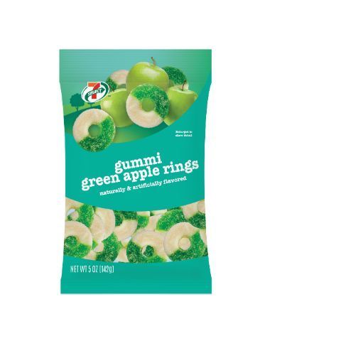 Order 7-Select Green Apple Rings 5oz food online from 7-Eleven store, Hagerstown on bringmethat.com