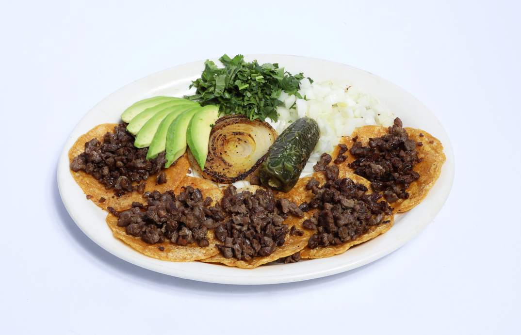 Order Tacos de Fajita food online from Muelle 37 Mariscos-Pharr store, Pharr on bringmethat.com