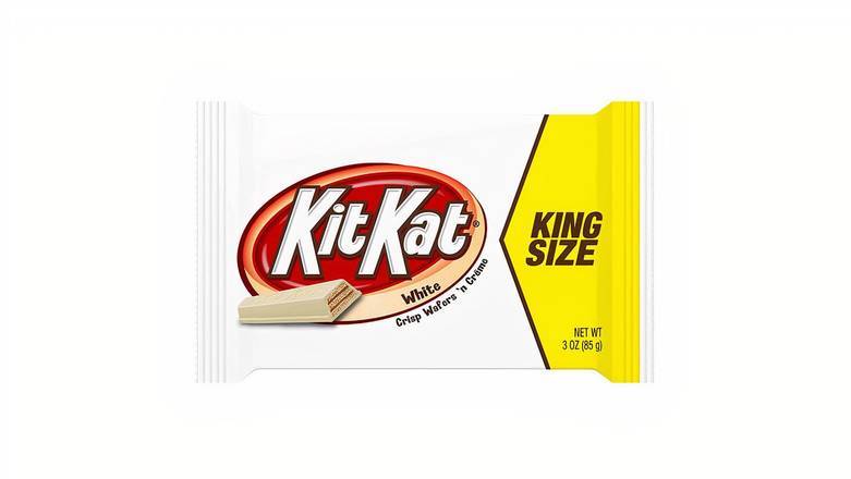 Order Kit Kat White Chocolate Candy Bar, King Size food online from Mac On 4th store, Alton on bringmethat.com