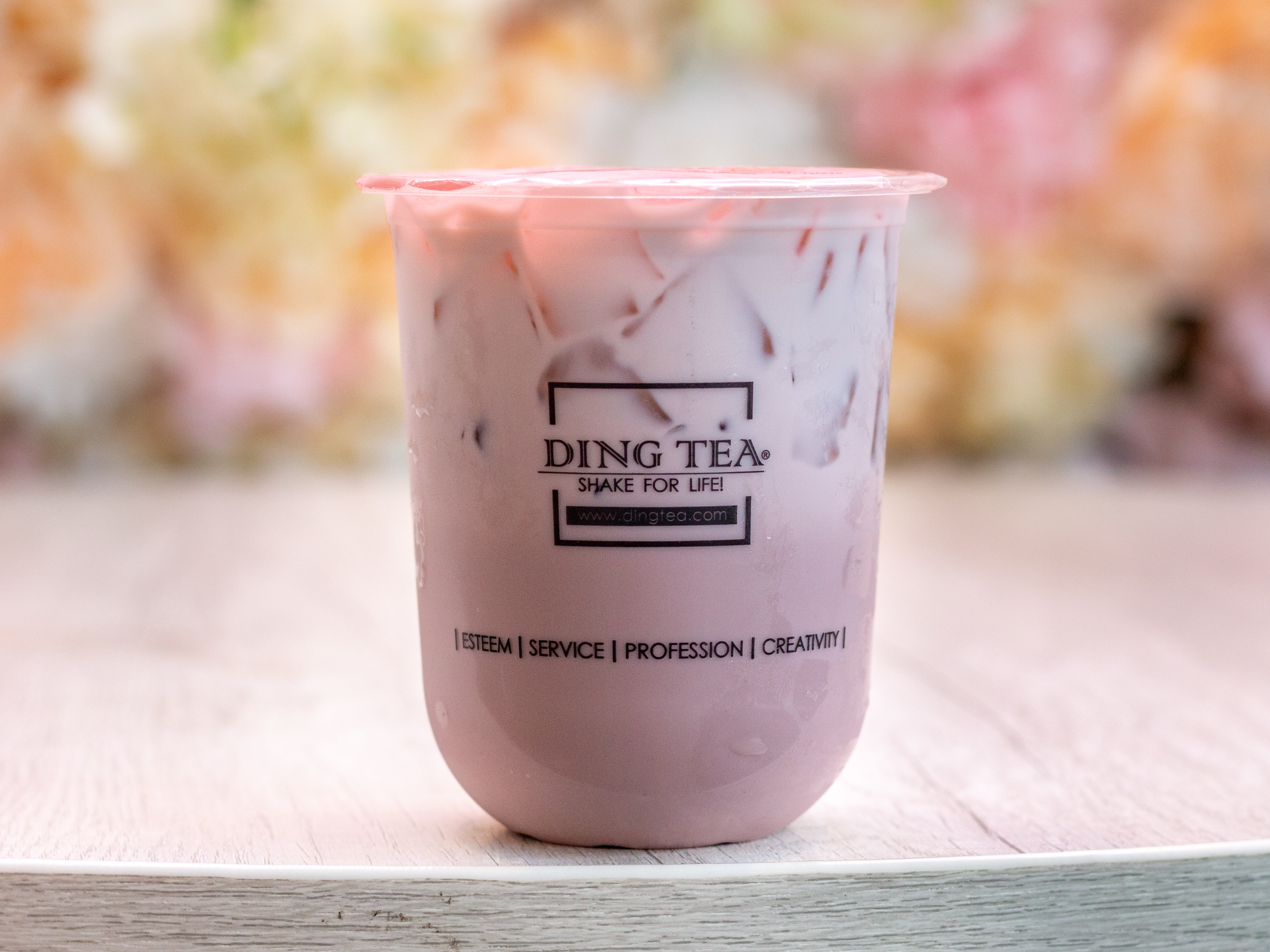 Order Taro Latte food online from Ding Tea store, Covina on bringmethat.com