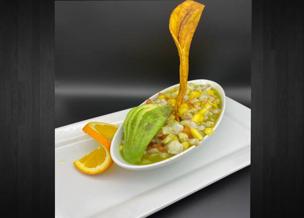 Order Ceviche Alta Mar food online from El Caribbean Seafood Restaurant store, La Puente on bringmethat.com