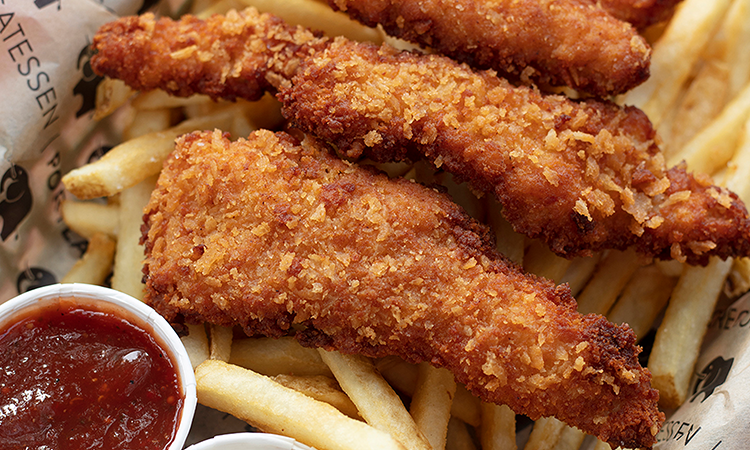 Order Chicken Strips food online from Elephants Delicatessen At World Trade Center store, Portland on bringmethat.com