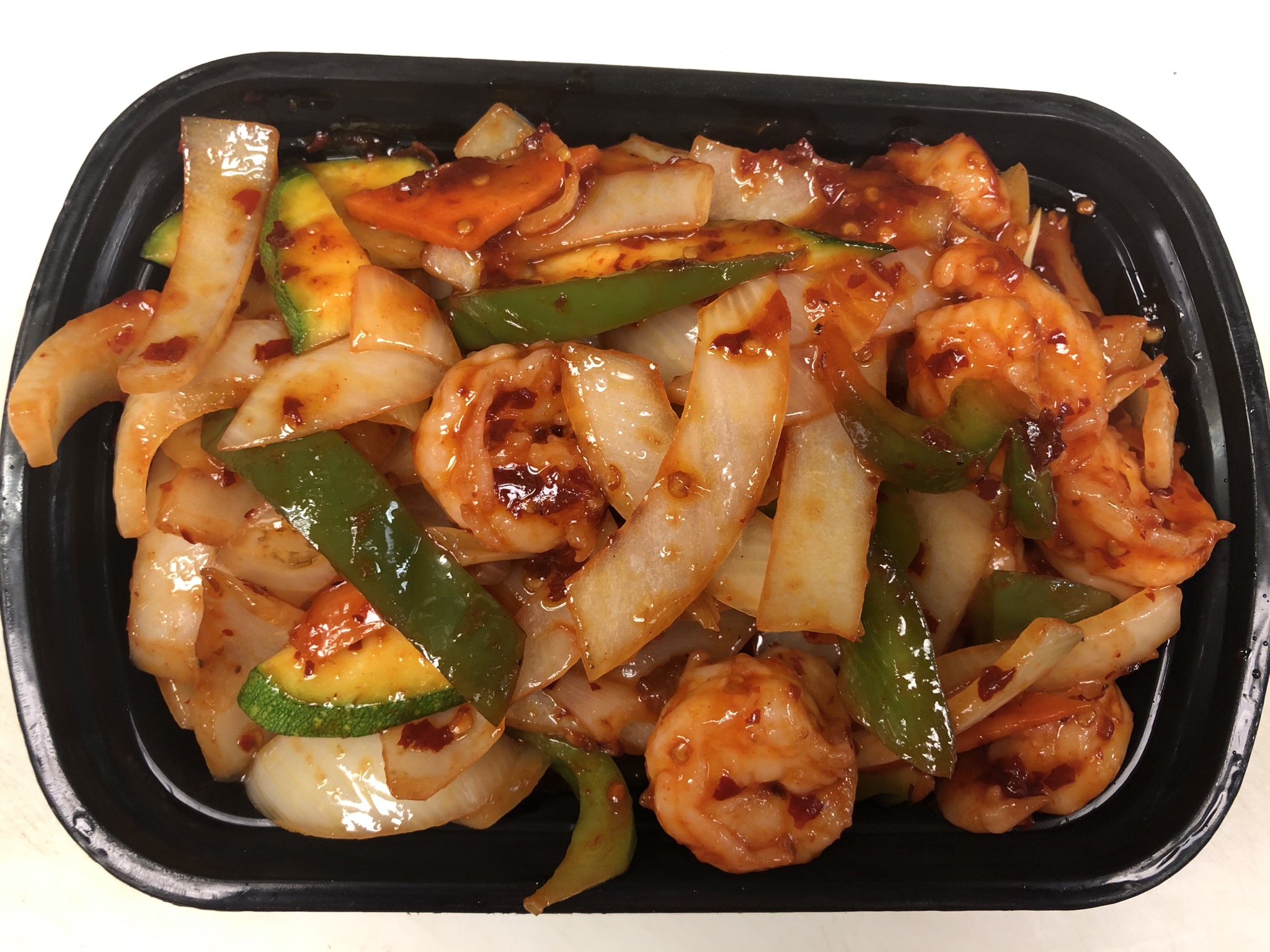 Order 91. Large Hot and Spicy Shrimp干烧虾（大 food online from JJ China store, Morrisville on bringmethat.com