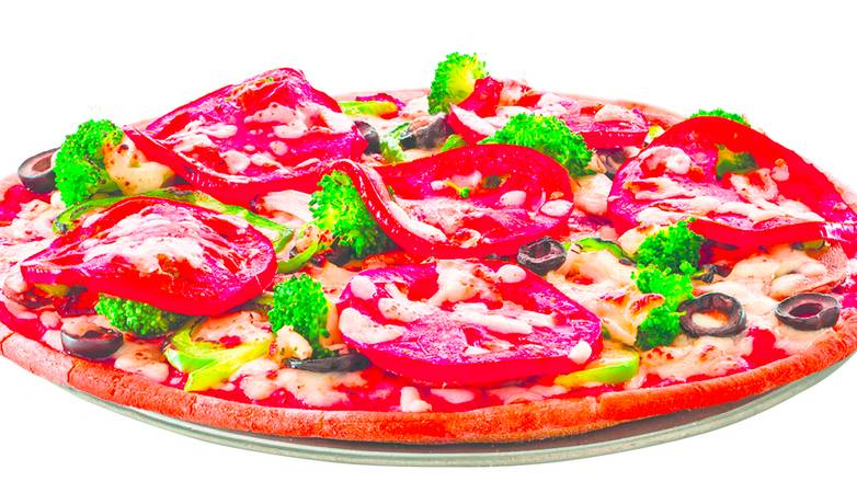 Order GF Super Veggie Pizza food online from Papa Gino's store, Weymouth on bringmethat.com