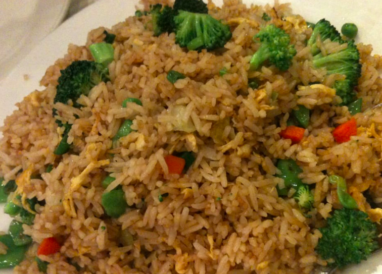 Order 172. Vegetable Fried Rice 素菜炒饭 food online from Hop Woo store, Los Angeles on bringmethat.com