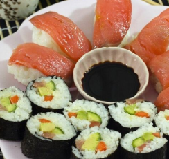 Order Sushi  food online from Sakana Japanese Sushi & Steak House store, Meridian on bringmethat.com