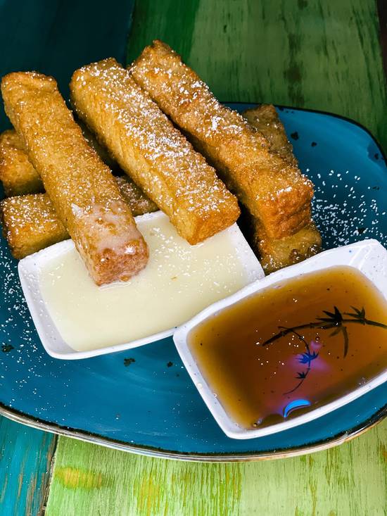 Order French Toast Sticks food online from What Crackin Cafe store, Mesa on bringmethat.com