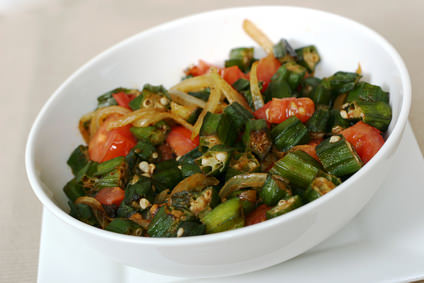 Order 63. Bhindi Masala food online from Sultan Indian Cuisine store, Lansdale on bringmethat.com