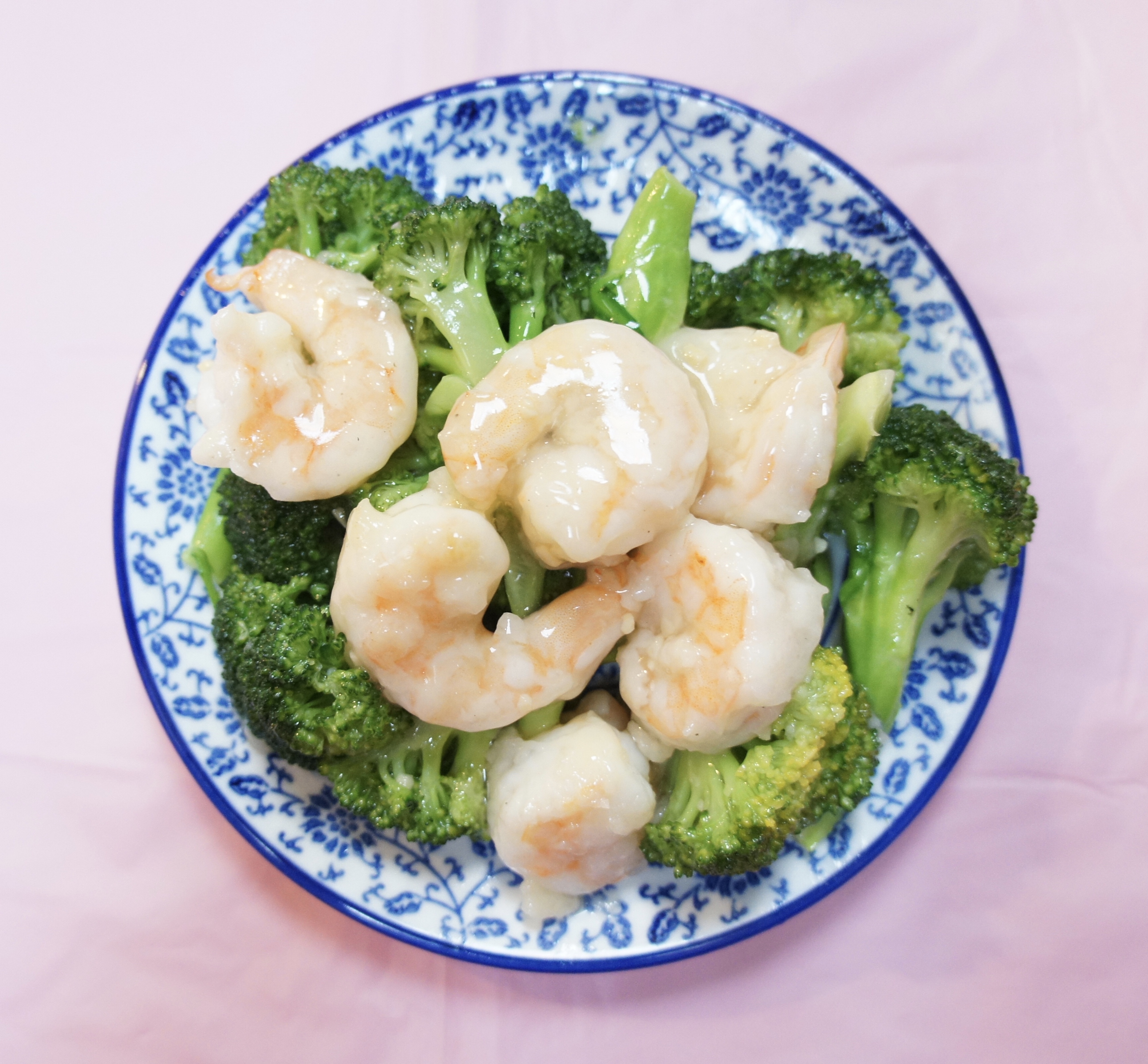 Order Shrimp with Broccoli (use white sauce)LG food online from Zhengs China Express store, Randallstown on bringmethat.com