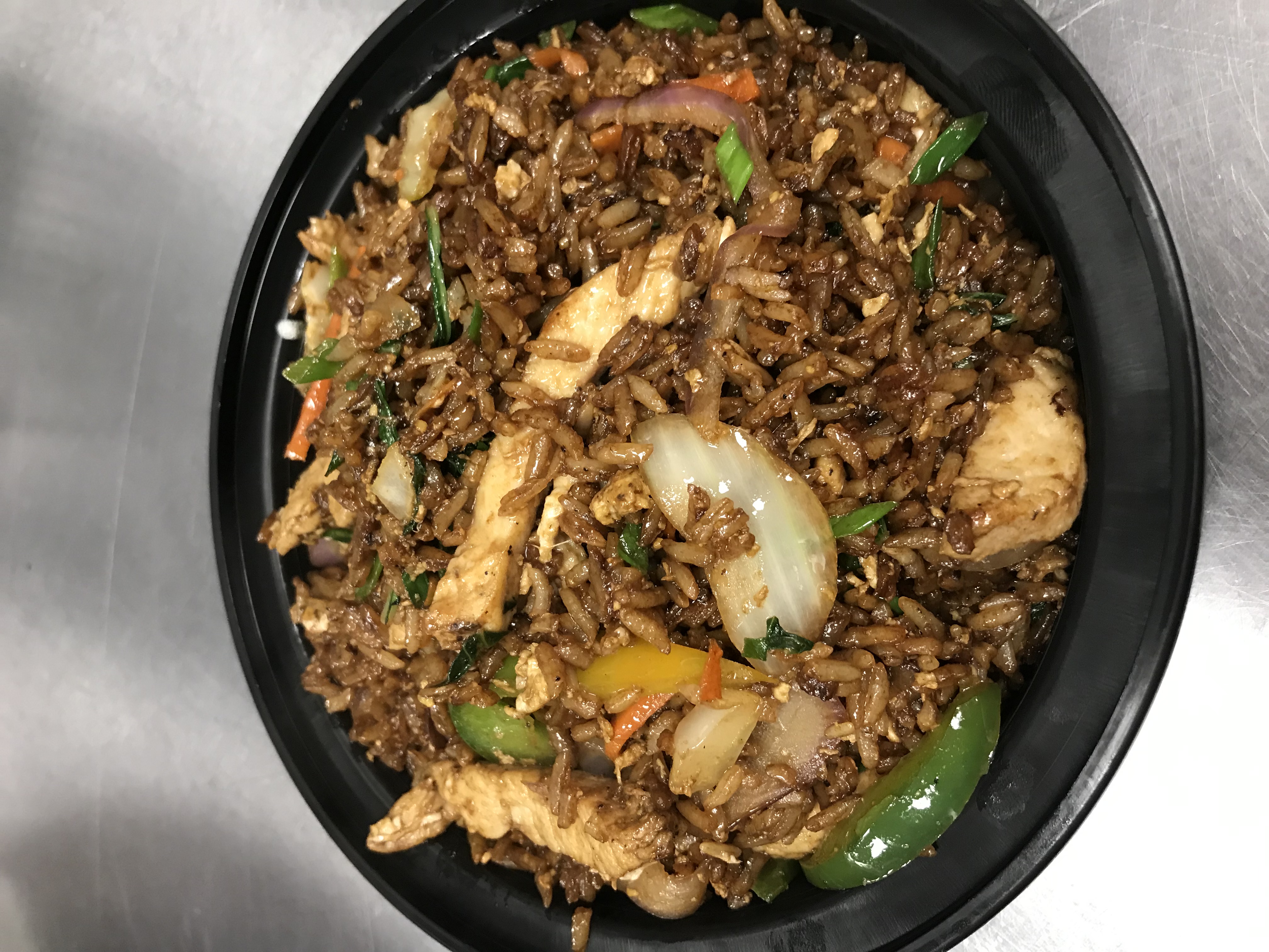 Order Fried Rice with Chicken food online from Caribbean Quizine store, West Nyack on bringmethat.com