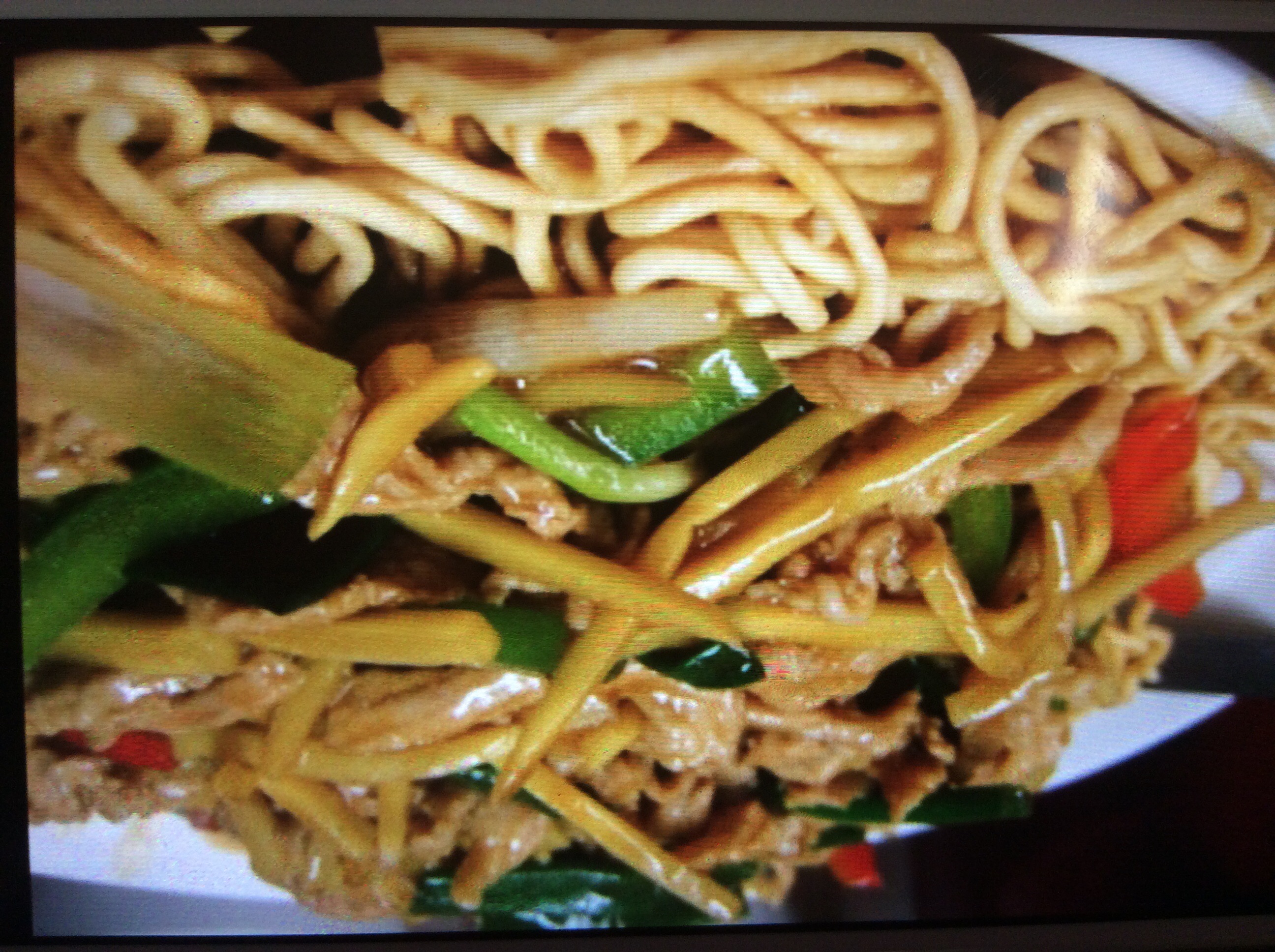 Order 55a. Double Pan Fried Noodle food online from Great wall restaurant store, Brooklyn on bringmethat.com