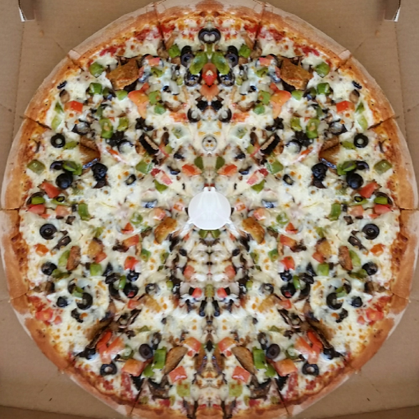 Order Vegetarian Pizza food online from Guido Pizza & Pasta store, Van Nuys on bringmethat.com