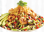 Order Southwest Avocado with Ancho-Marinated Shrimp Salad food online from Marie Callender's store, Monterey Park on bringmethat.com