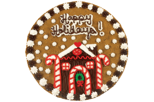 Order Gingerbread House Cookie Cake food online from American Deli on Broad St. store, Athens on bringmethat.com
