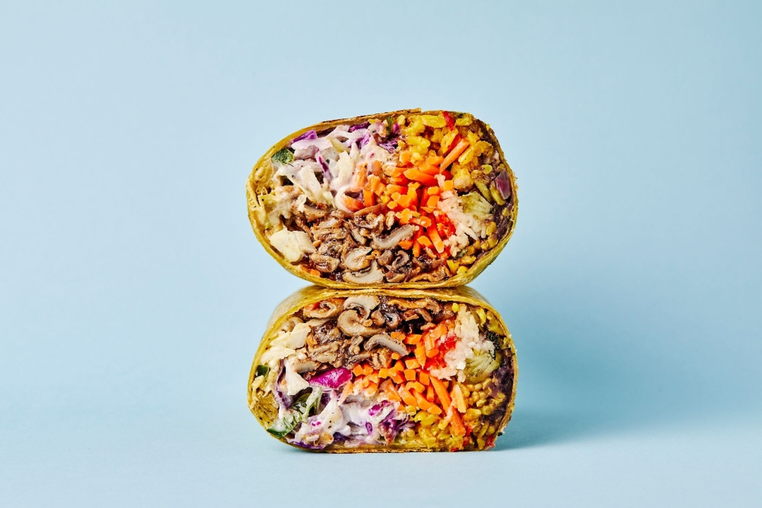 Order Vegan Mushroom Burrito food online from Tacos Tu Madre store, Los Angeles on bringmethat.com
