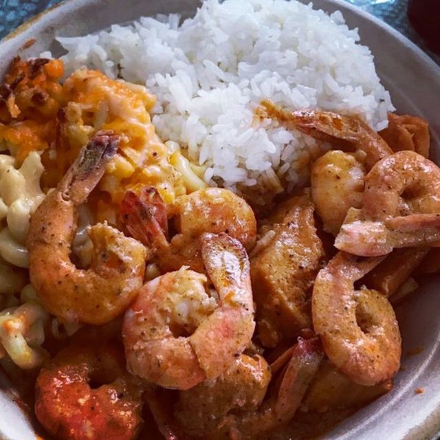 Order Curry Shrimp food online from Jerk’D Kitchen store, Hackensack on bringmethat.com
