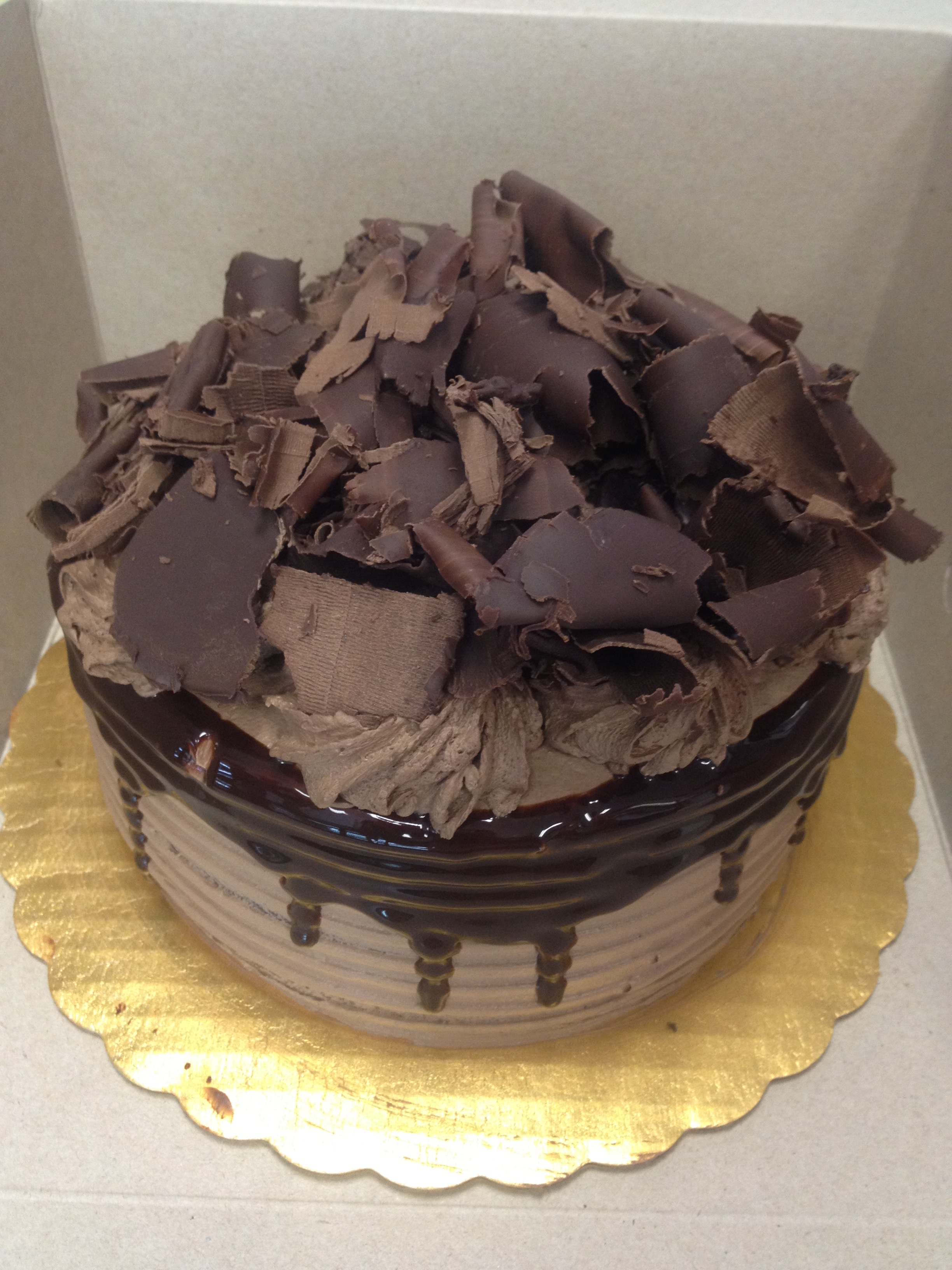 Order Chocolate Cake food online from Sweet & Sweeter Bakery store, Sterling Heights on bringmethat.com