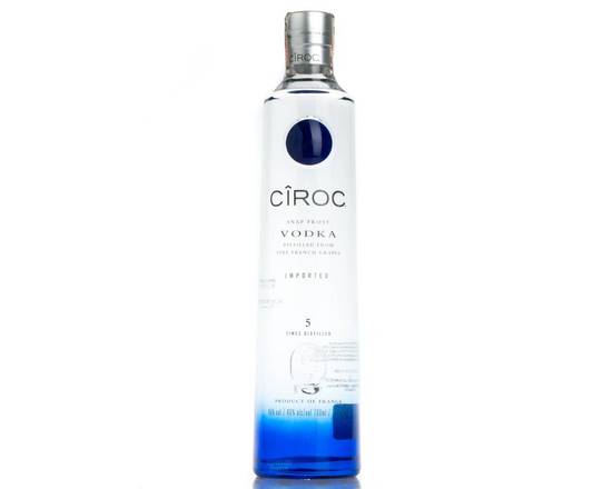 Order Ciroc, 750mL vodka (40.0% ABV) food online from Ogden Wine & Spirit store, Naperville on bringmethat.com