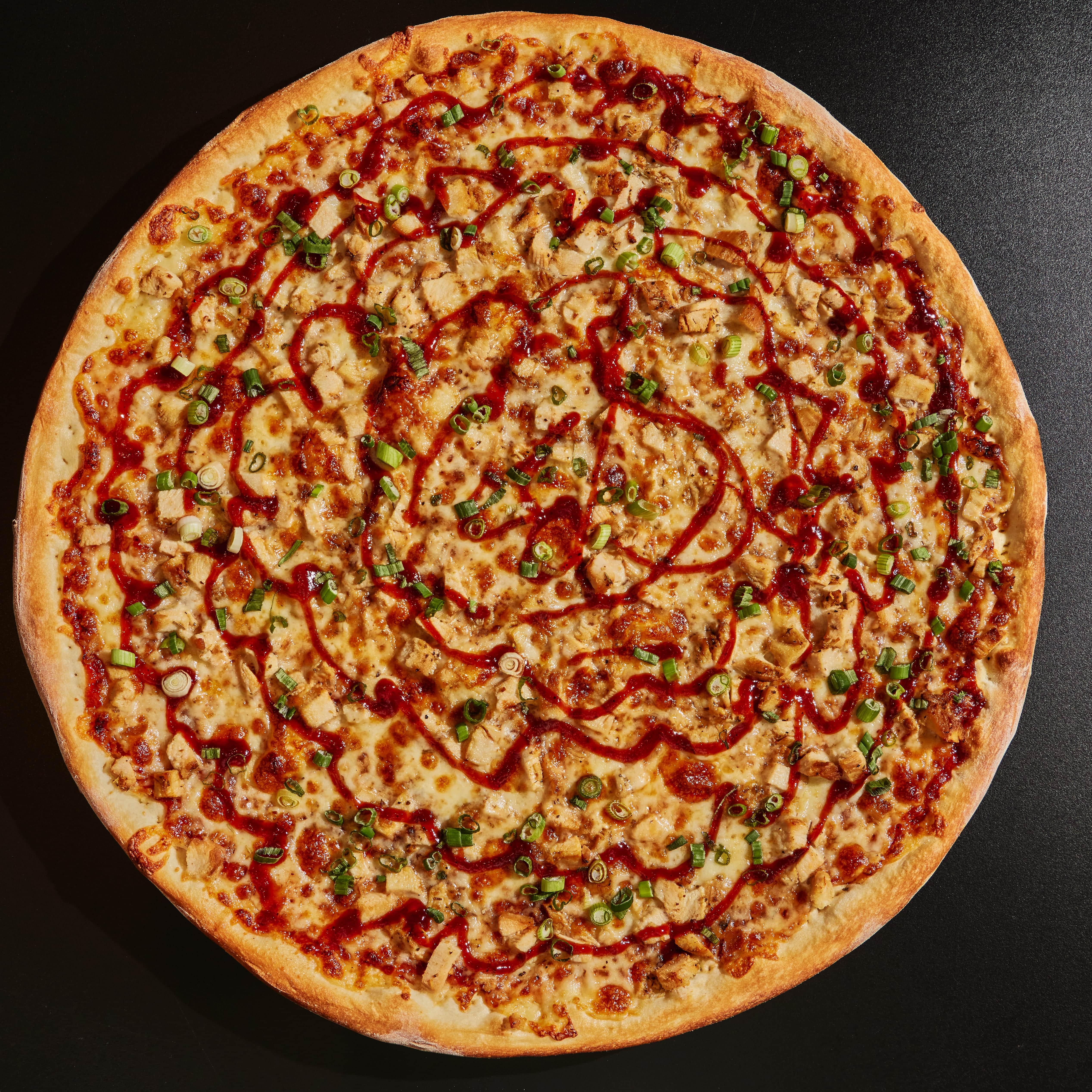 Order BBQ Chicken Pizza - Medium 14" (6 Slices) food online from The Good Life Pizza store, San Francisco on bringmethat.com