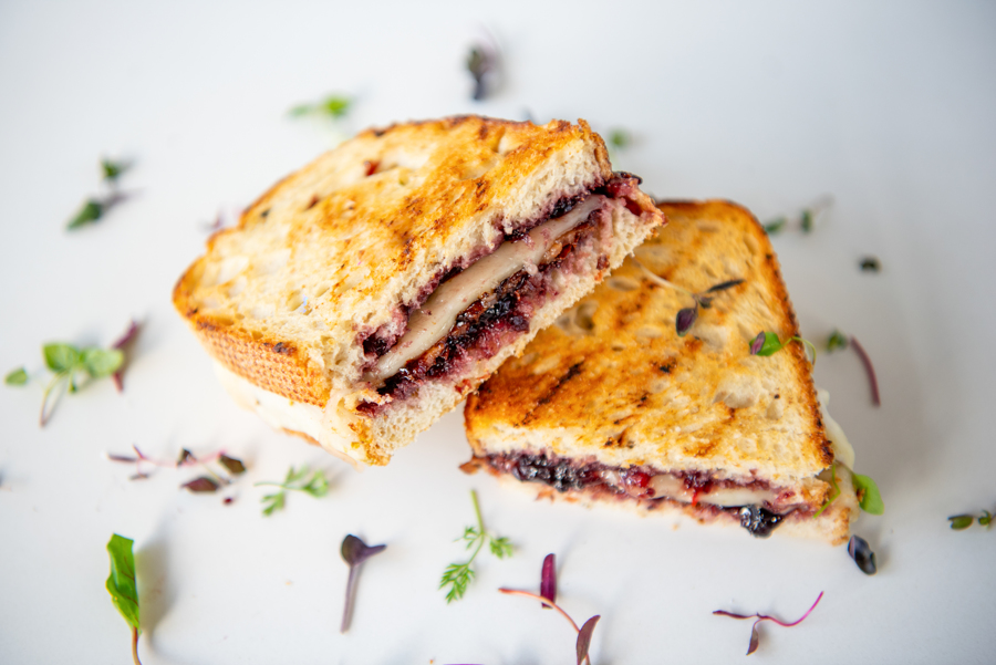Order Blackberry Bacon Grilled Cheese food online from Society Kitchen store, Santa Monica on bringmethat.com