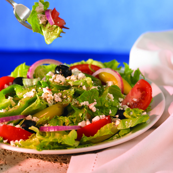 Order Greek Salad food online from Pizza Boli's store, Reston on bringmethat.com