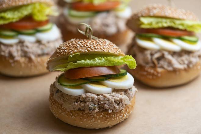 Order Tuna Salad Sandwich food online from Breads Bakery store, New York on bringmethat.com