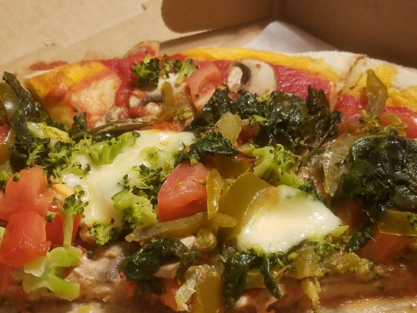 Order Veggie Pizza food online from Main Street Pizzeria & Grille store, Wyncote on bringmethat.com
