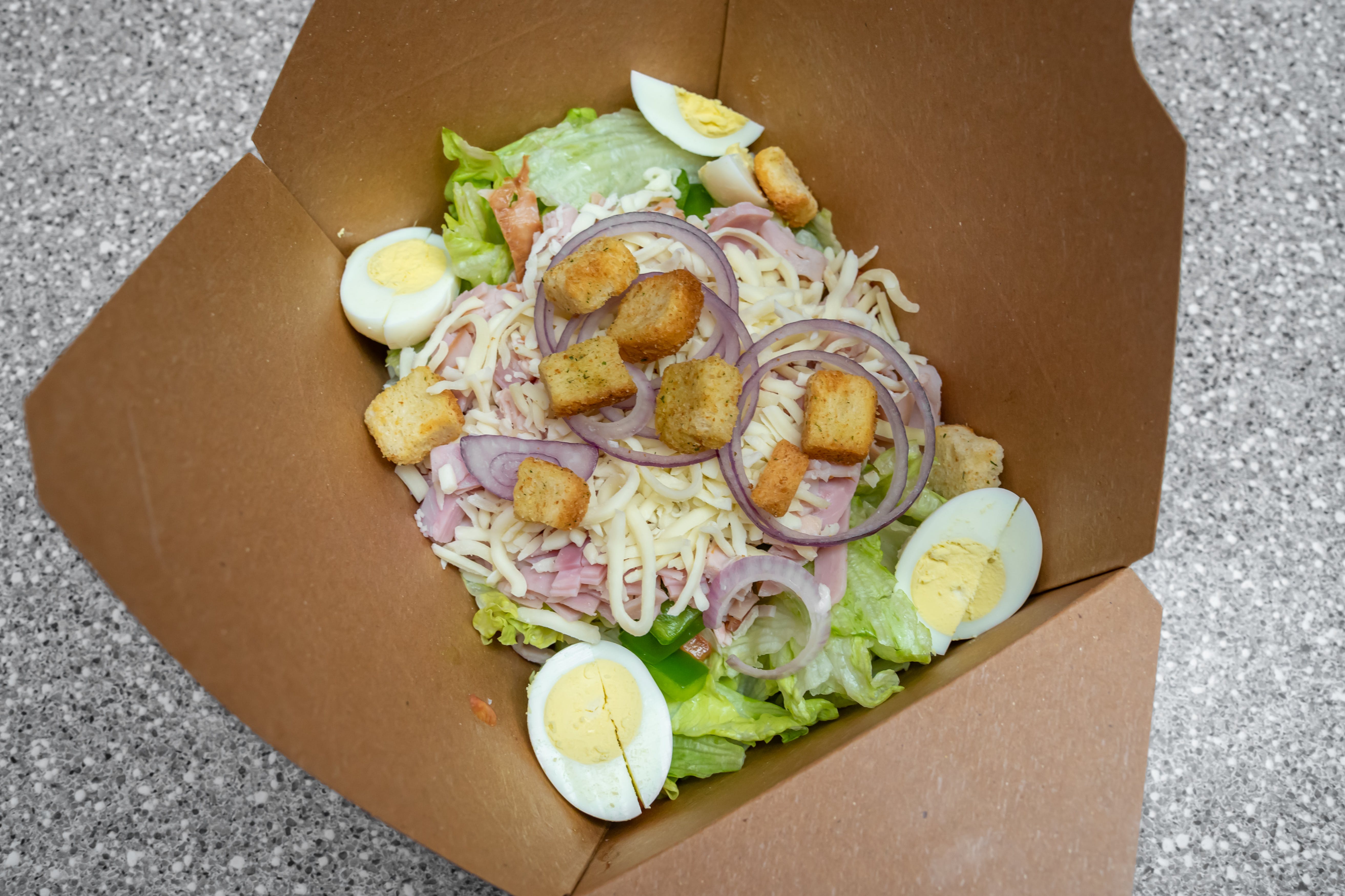 Order Chef Salad - Salad food online from Jitto's Super Steak store, Portsmouth on bringmethat.com