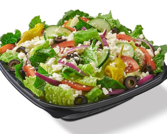 Order Small Greek Salad food online from Hungry Howie's Pizza store, DEERFIELD BEACH on bringmethat.com