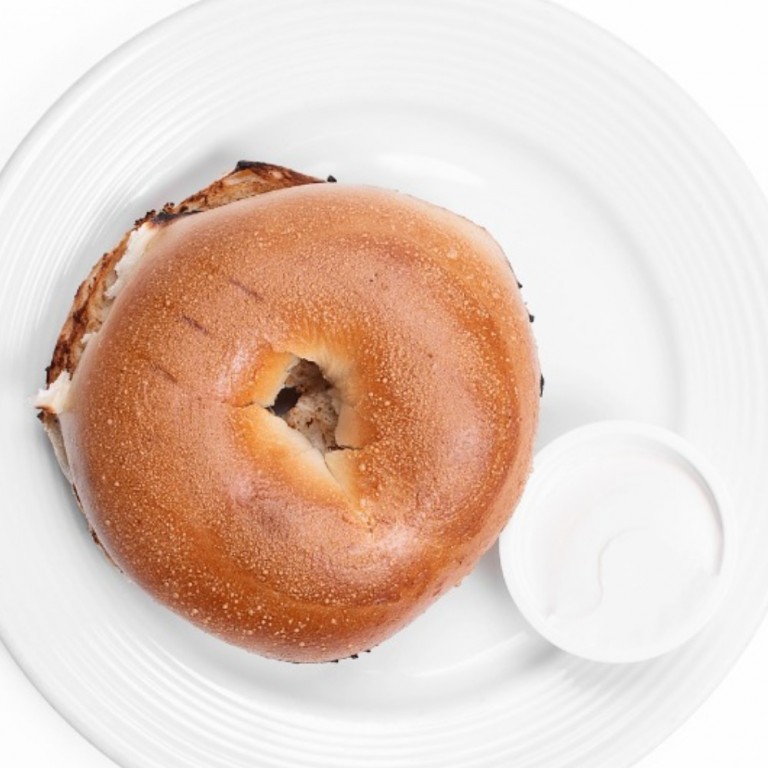 Order Bagel with Cream Cheese food online from Horseless Carriage store, North Hills on bringmethat.com