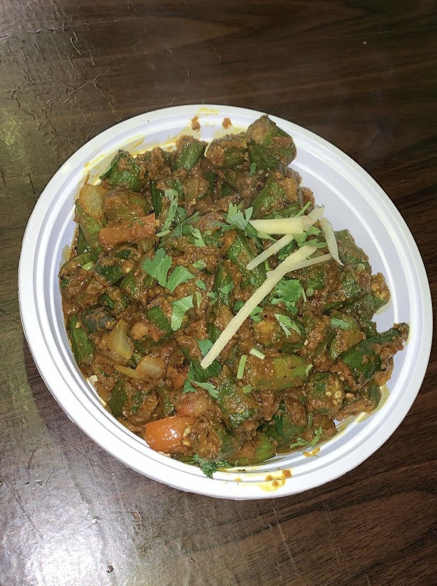 Order Okra Masala (Vegan) food online from Namaste store, Brooklyn on bringmethat.com