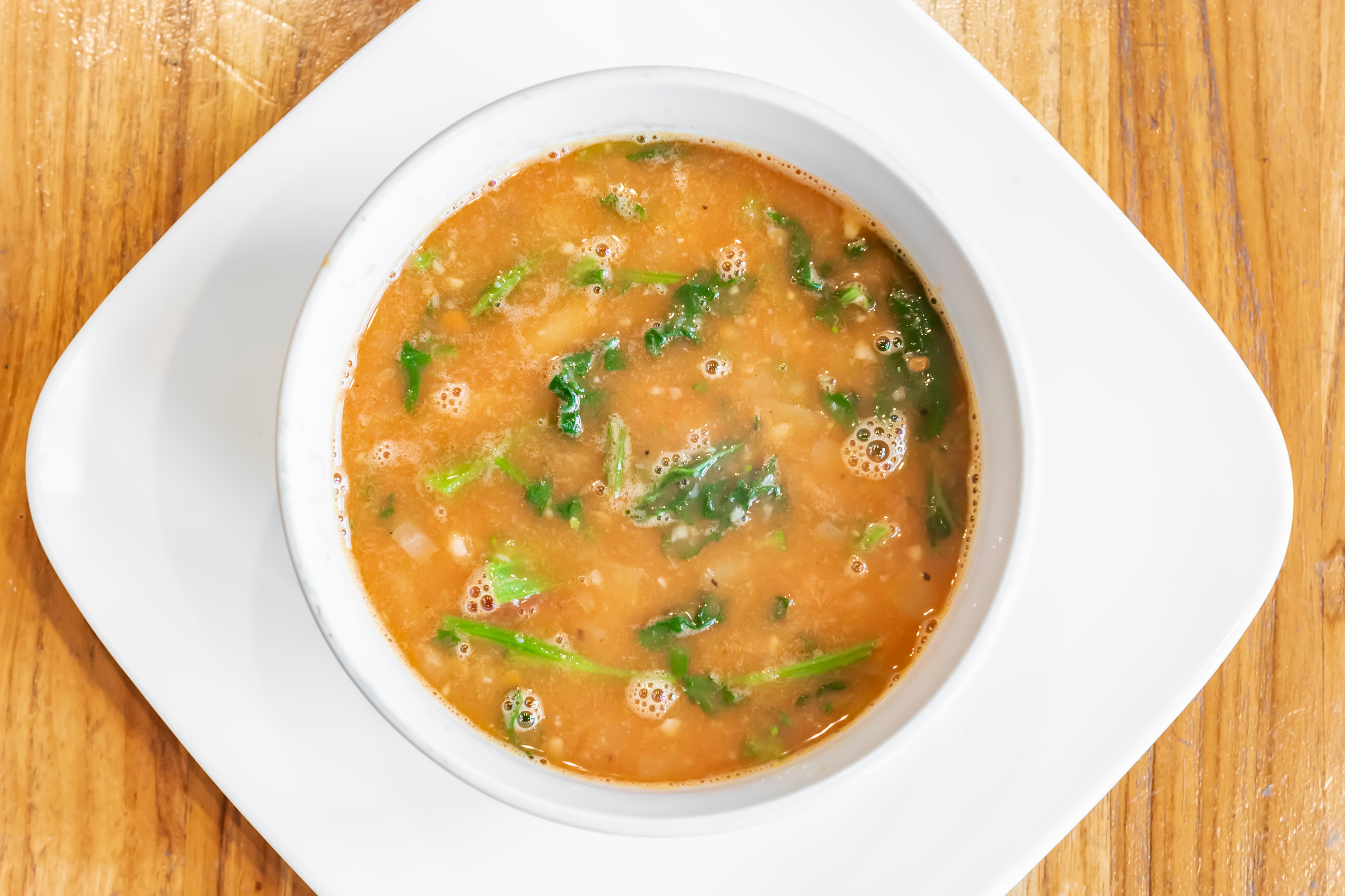 Order Broccoli Rabe & Bean Soup - Soup food online from Garrison Pizza Cafe Inc store, Garrison on bringmethat.com