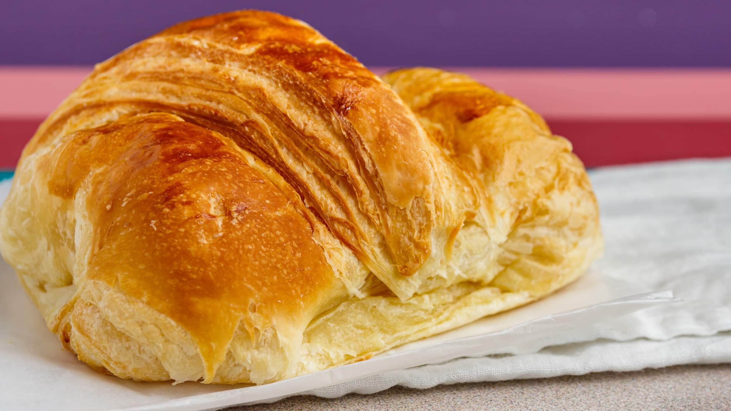 Order Ham and Cheese Croissant food online from Bosa Donuts store, Tempe on bringmethat.com