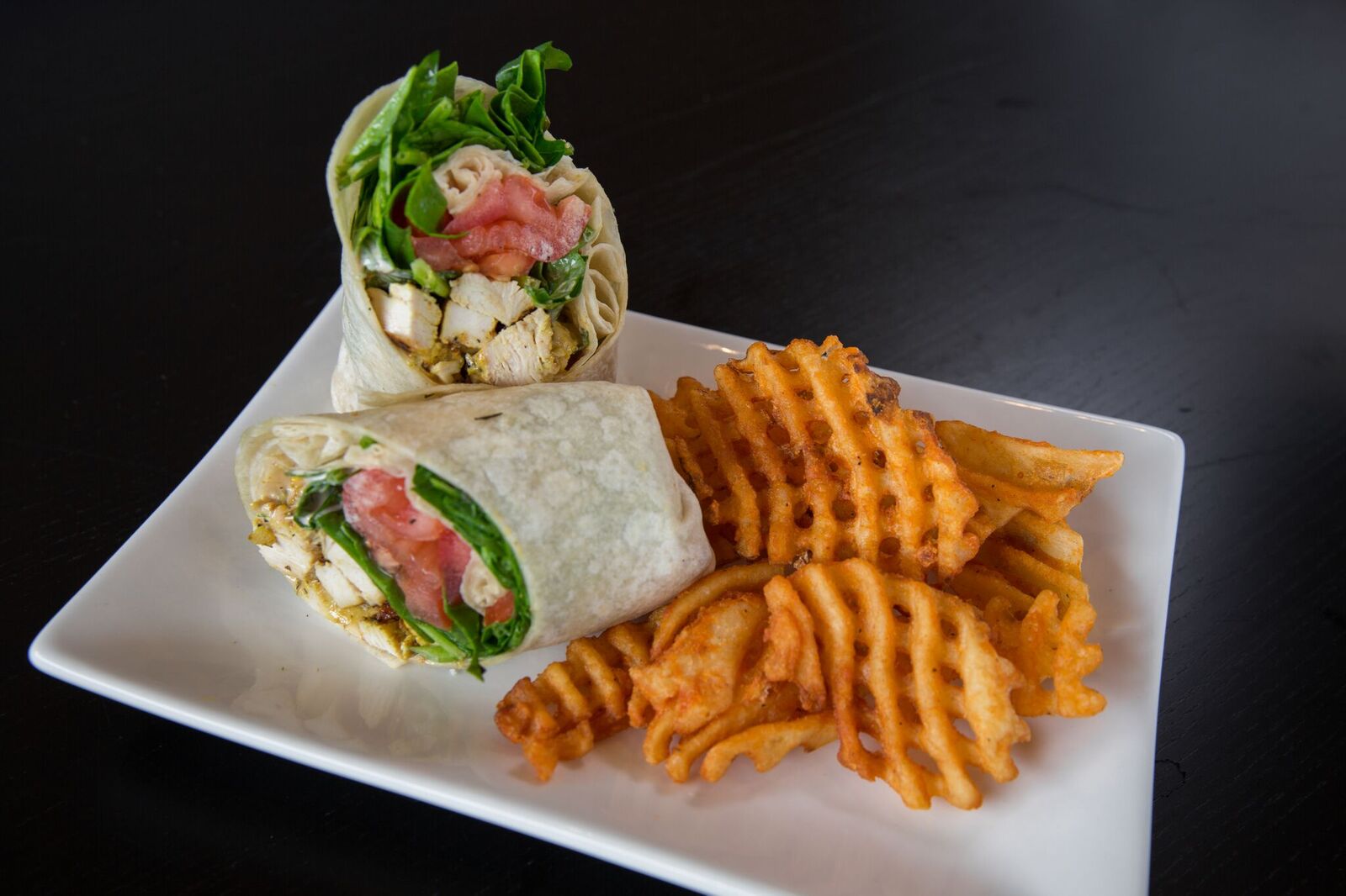 Order Grilled Chicken Wrap food online from Aldo'S Wraps Spot store, Albany on bringmethat.com