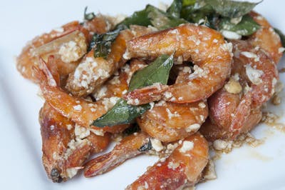 Order S9. Kam Heong Shrimp in Salted Egg food online from Secret Recipe Asian Bistro store, Plano on bringmethat.com