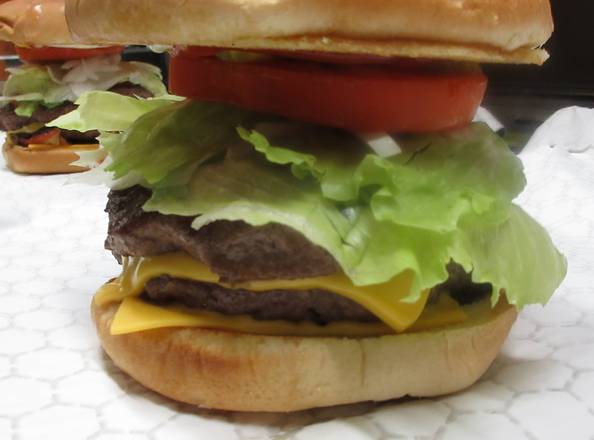 Order Double Cheeseburger food online from Grub Shack store, Conyers on bringmethat.com